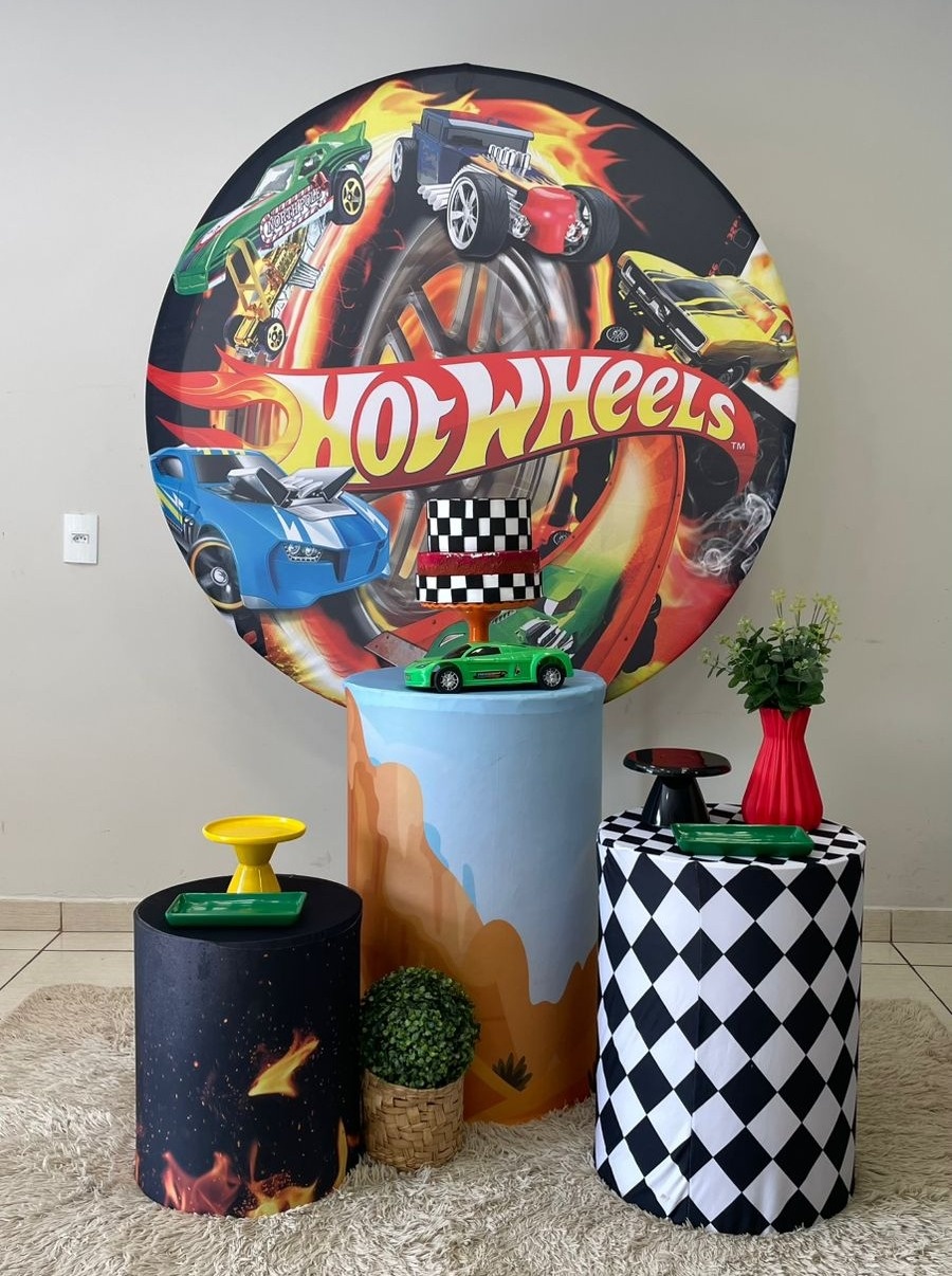 Kit Hot Wheels - Cantinho Da Alegria Festas