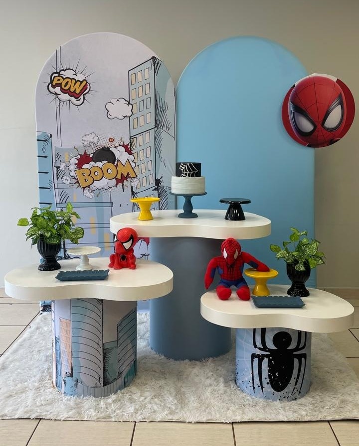 Kit Orgânico Homem Aranha Baby  - Cantinho Da Alegria Festas