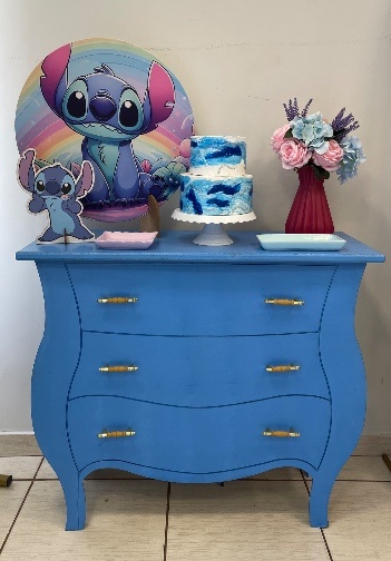 Mini Kit Stitch 2 - Cantinho Da Alegria Festas