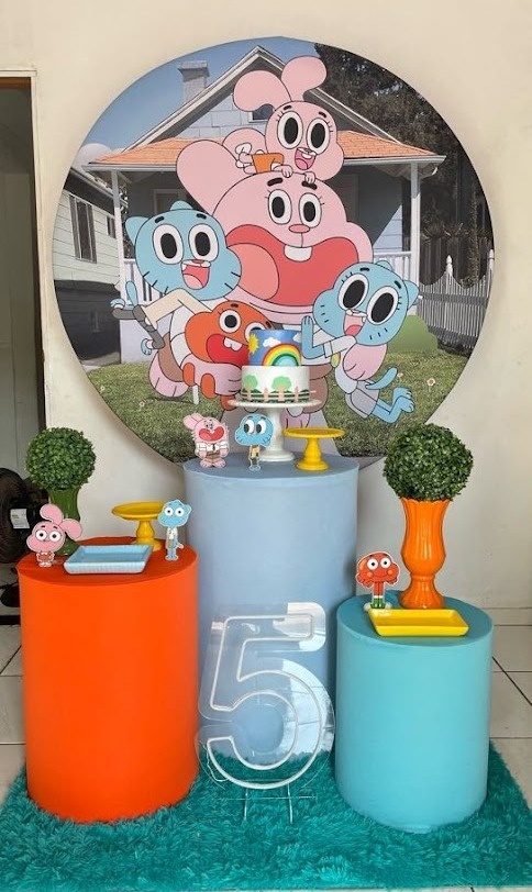 Kit O Incrível Mundo de Gumbol - Cantinho Da Alegria Festas