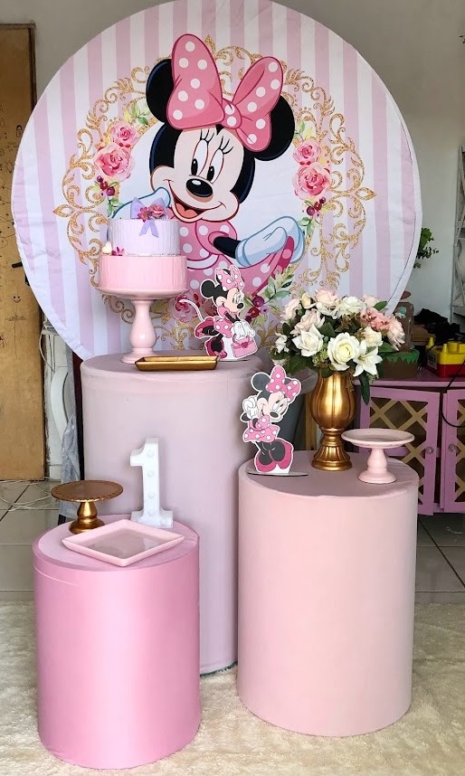 Kit Minnie Rosa - Cantinho Da Alegria Festas