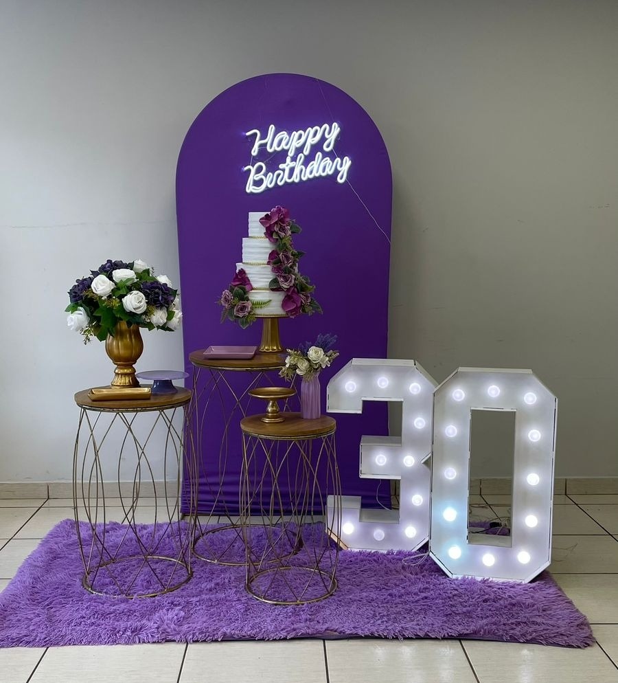 Kit Lavanda  - Cantinho Da Alegria Festas