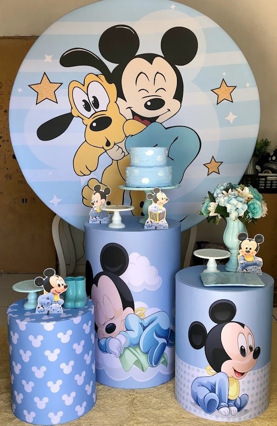 Kit Mickey Baby 2 - Cantinho Da Alegria Festas