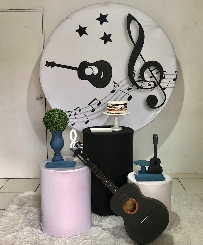 Kit Musica Masculino - Cantinho Da Alegria Festas