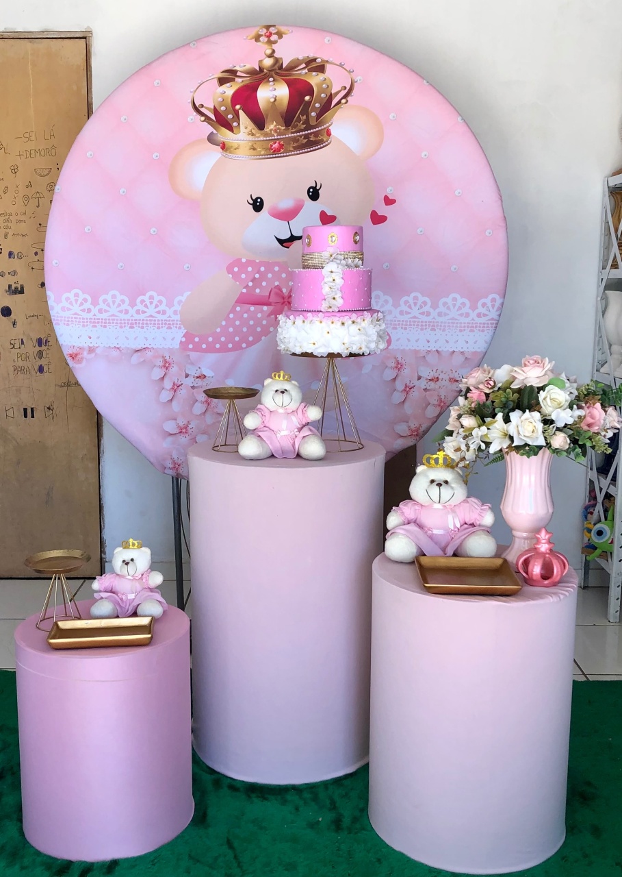Kit Ursinha Princesa - Cantinho Da Alegria Festas