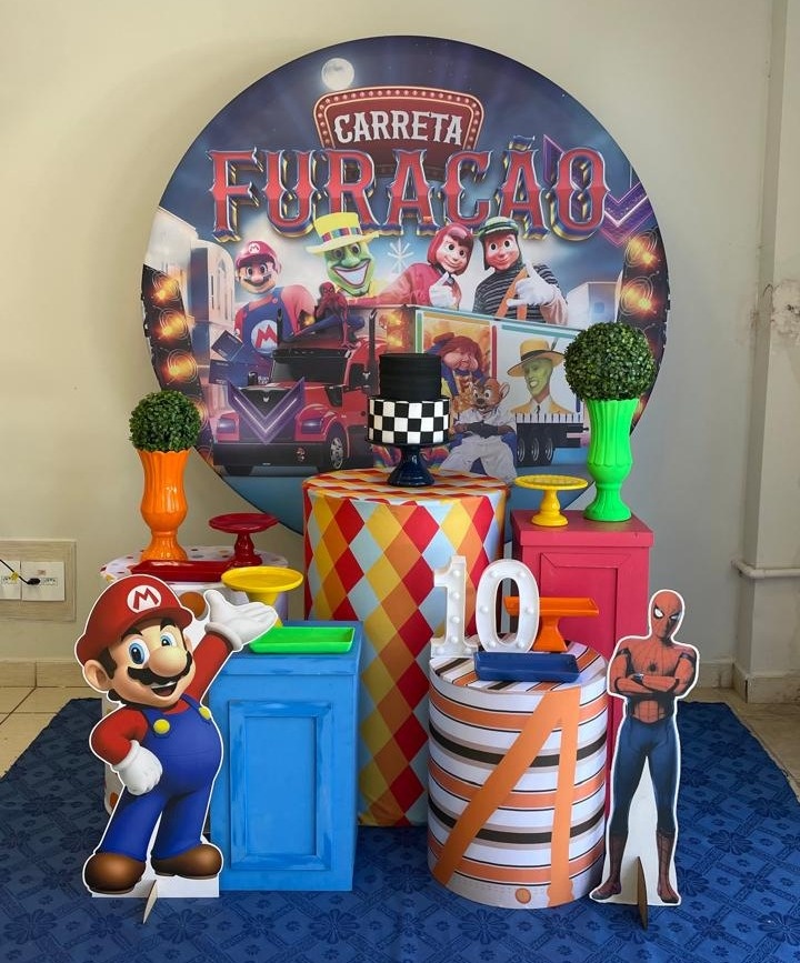 Kit Carreta Furacão 2.0 Com Balões de Brinde  - Cantinho Da Alegria Festas