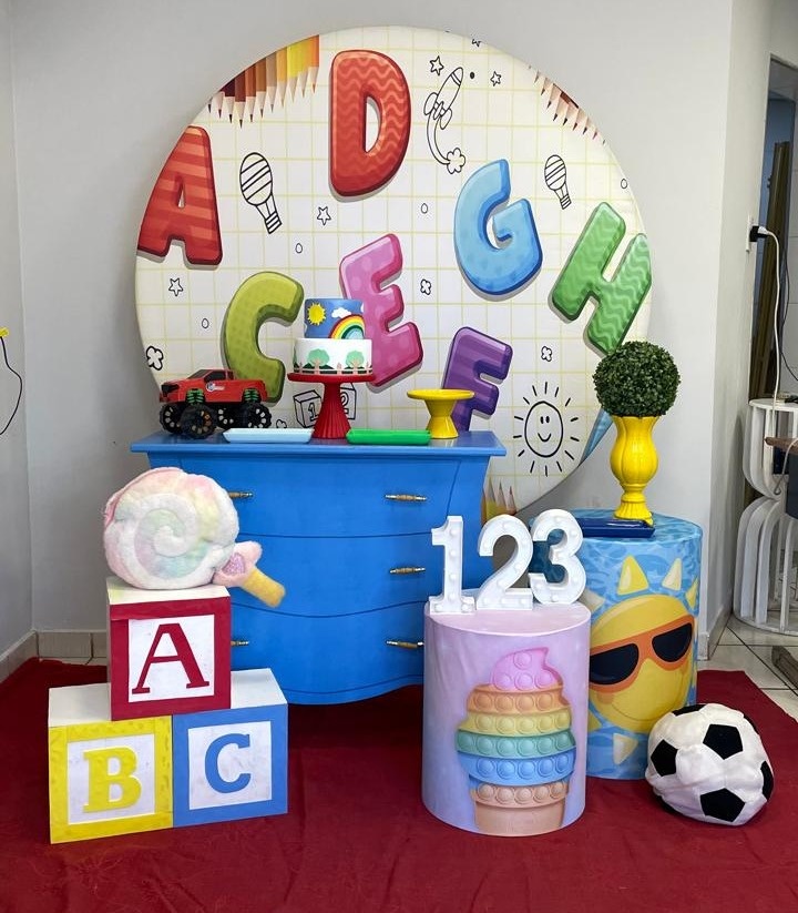 Kit Abc - Cantinho Da Alegria Festas