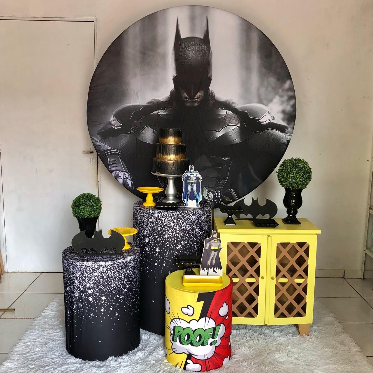 Kit Batman 2.0 Com Balões de Brinde - Cantinho Da Alegria Festas