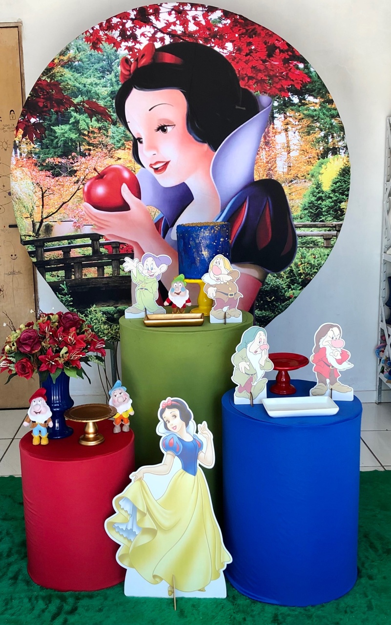 Kit Branca de Neve  - Cantinho Da Alegria Festas