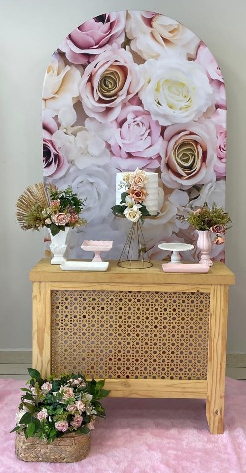 Kit Rosas Romano - Cantinho Da Alegria Festas
