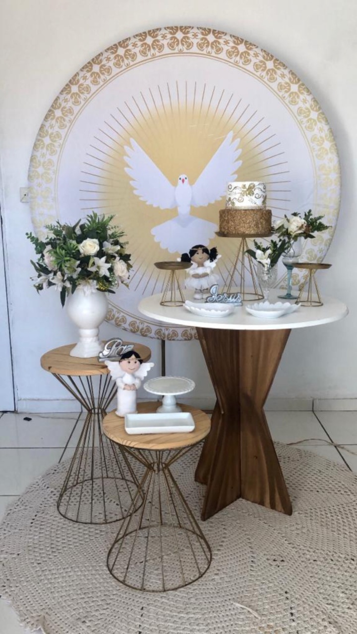 Kit Batizado Santíssimo  - Cantinho Da Alegria Festas