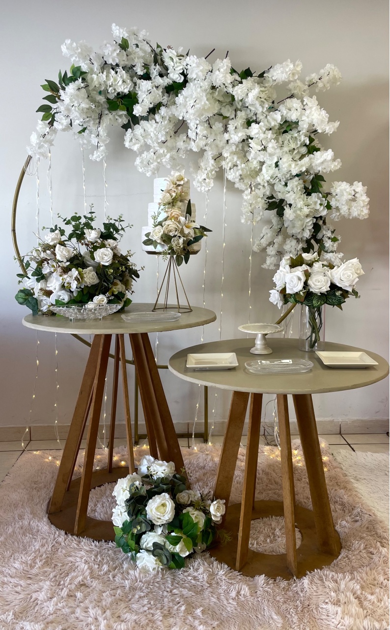 Casamento Branco Minimalista - Cantinho Da Alegria Festas