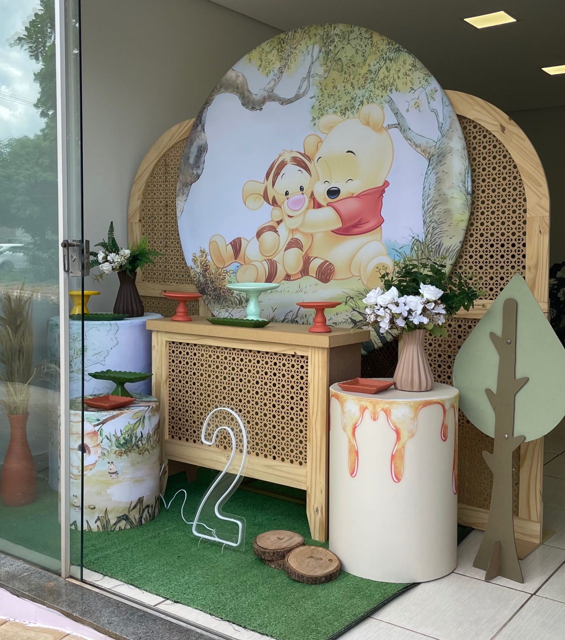 Composição Ursinho Pooh - Cantinho Da Alegria Festas