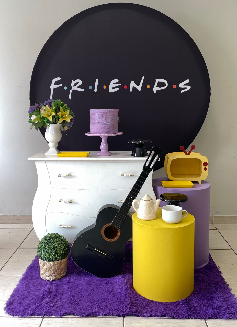 Kit Friends - Cantinho Da Alegria Festas