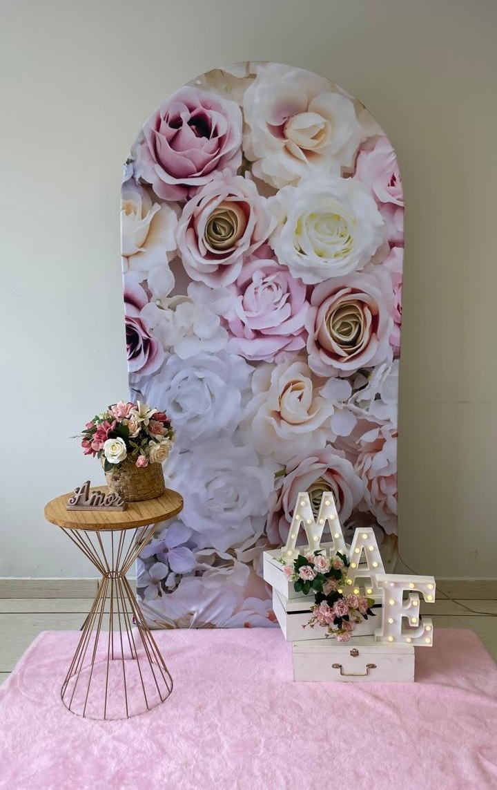 Dia das Mães Rosas - Cantinho Da Alegria Festas