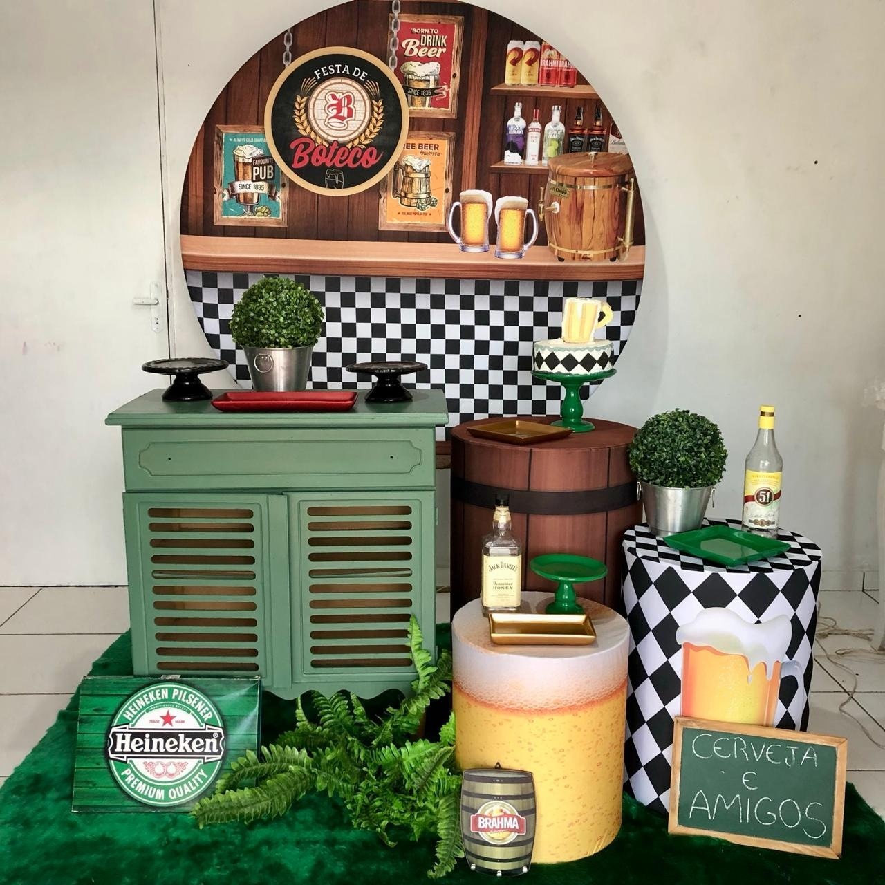 Kit Boteco 2.0 Com Balões de Brinde - Cantinho Da Alegria Festas