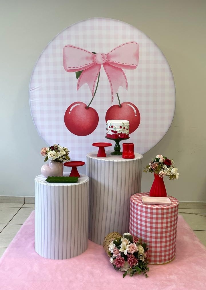 Kit Cerejinhas 2 - Cantinho Da Alegria Festas
