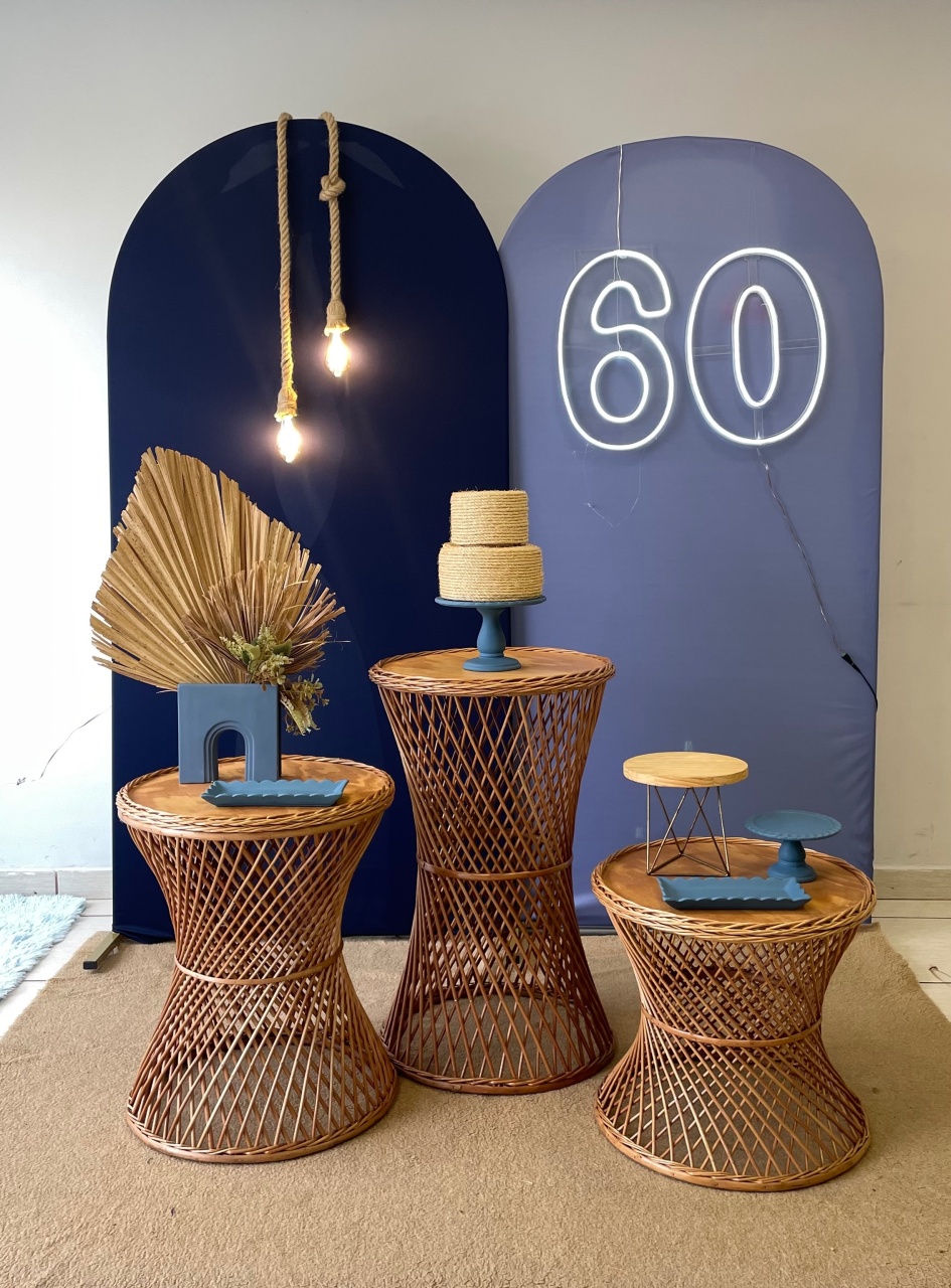 60 Anos Azul  - Cantinho Da Alegria Festas