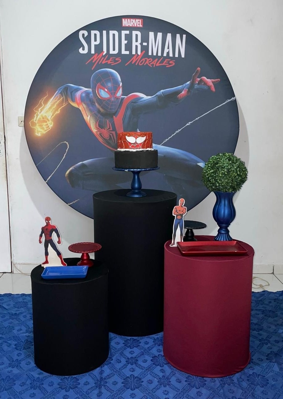 Kit Homem Aranha Miles Morales - Cantinho Da Alegria Festas