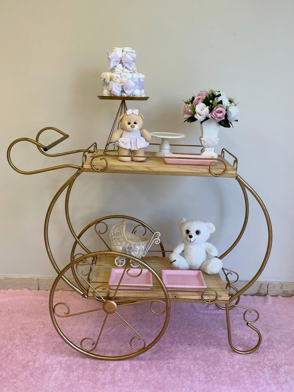 Mini Kit Chá de Menina - Cantinho Da Alegria Festas