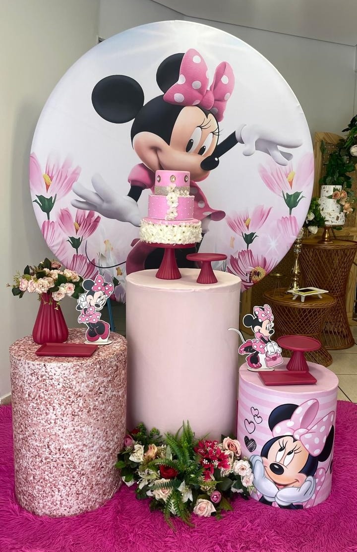 Kit Jardim da Minnie  - Cantinho Da Alegria Festas