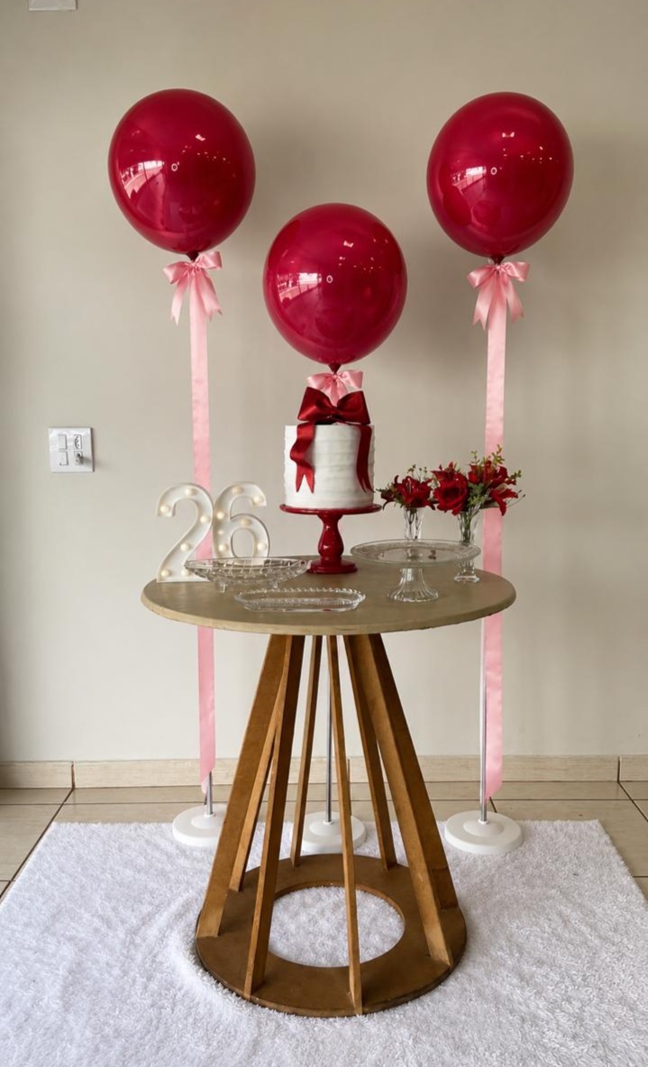 Mini Kit Cherry Red - Cantinho Da Alegria Festas