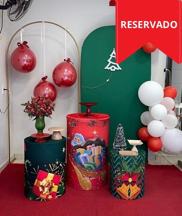 Kit Natal Bubble Verde - Cantinho Da Alegria Festas