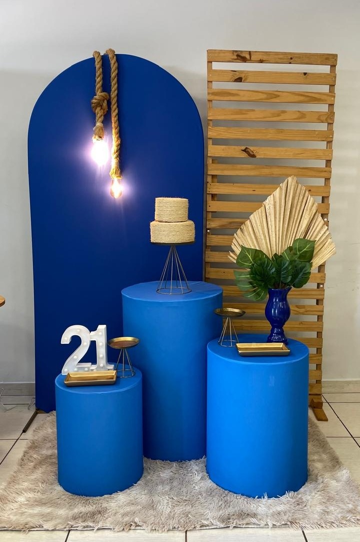 Locação Azul - Cantinho Da Alegria Festas