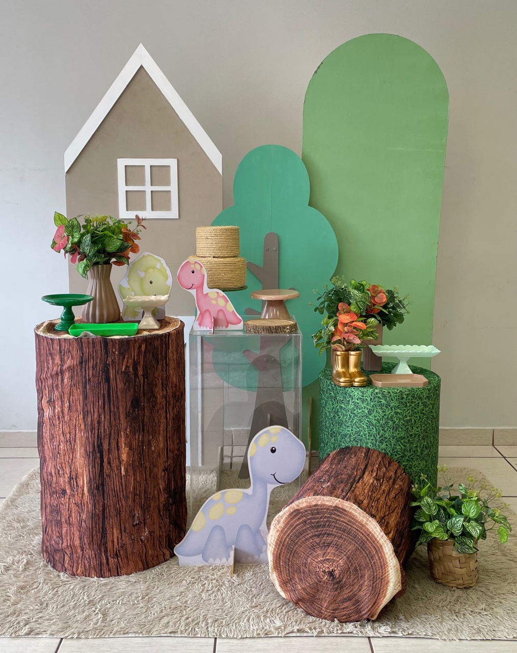 Kit Dinossauro  - Cantinho Da Alegria Festas