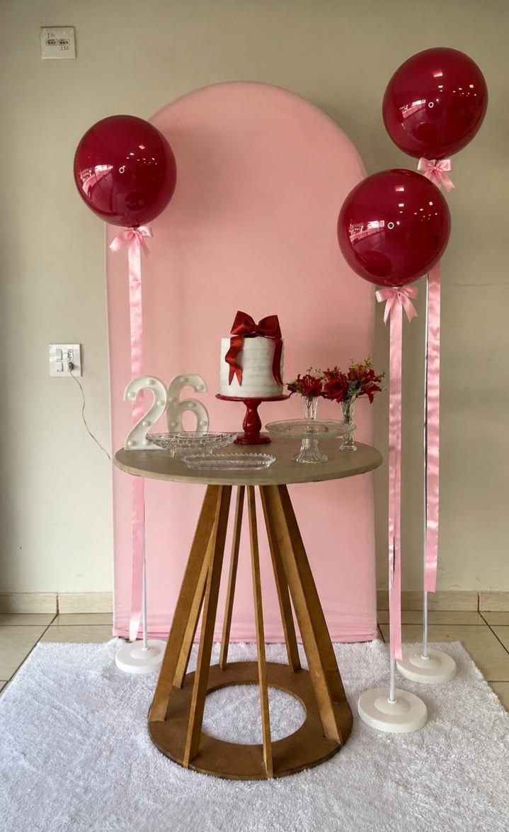 Kit Cherry Red - Cantinho Da Alegria Festas