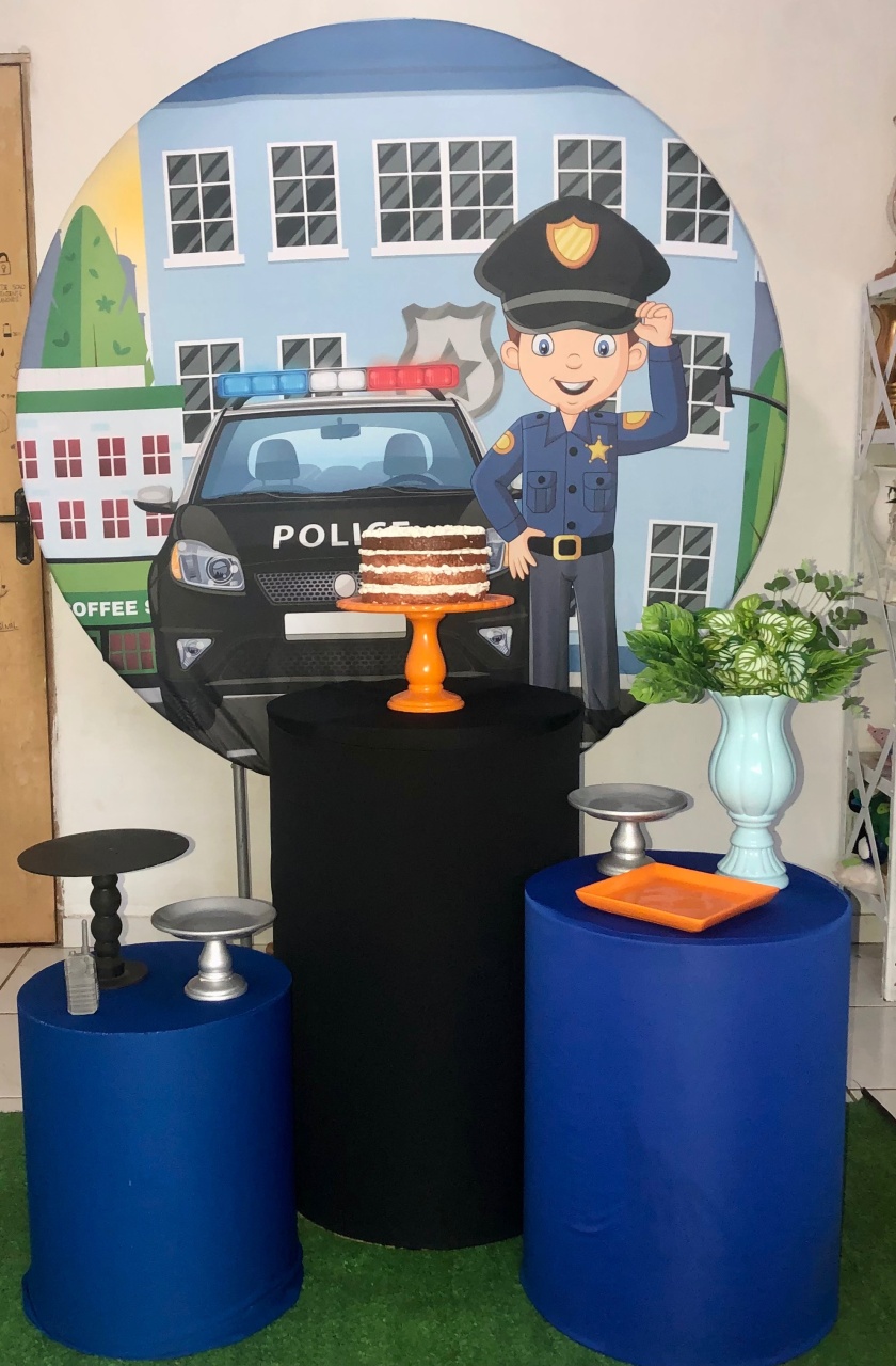 Kit Policial  - Cantinho Da Alegria Festas