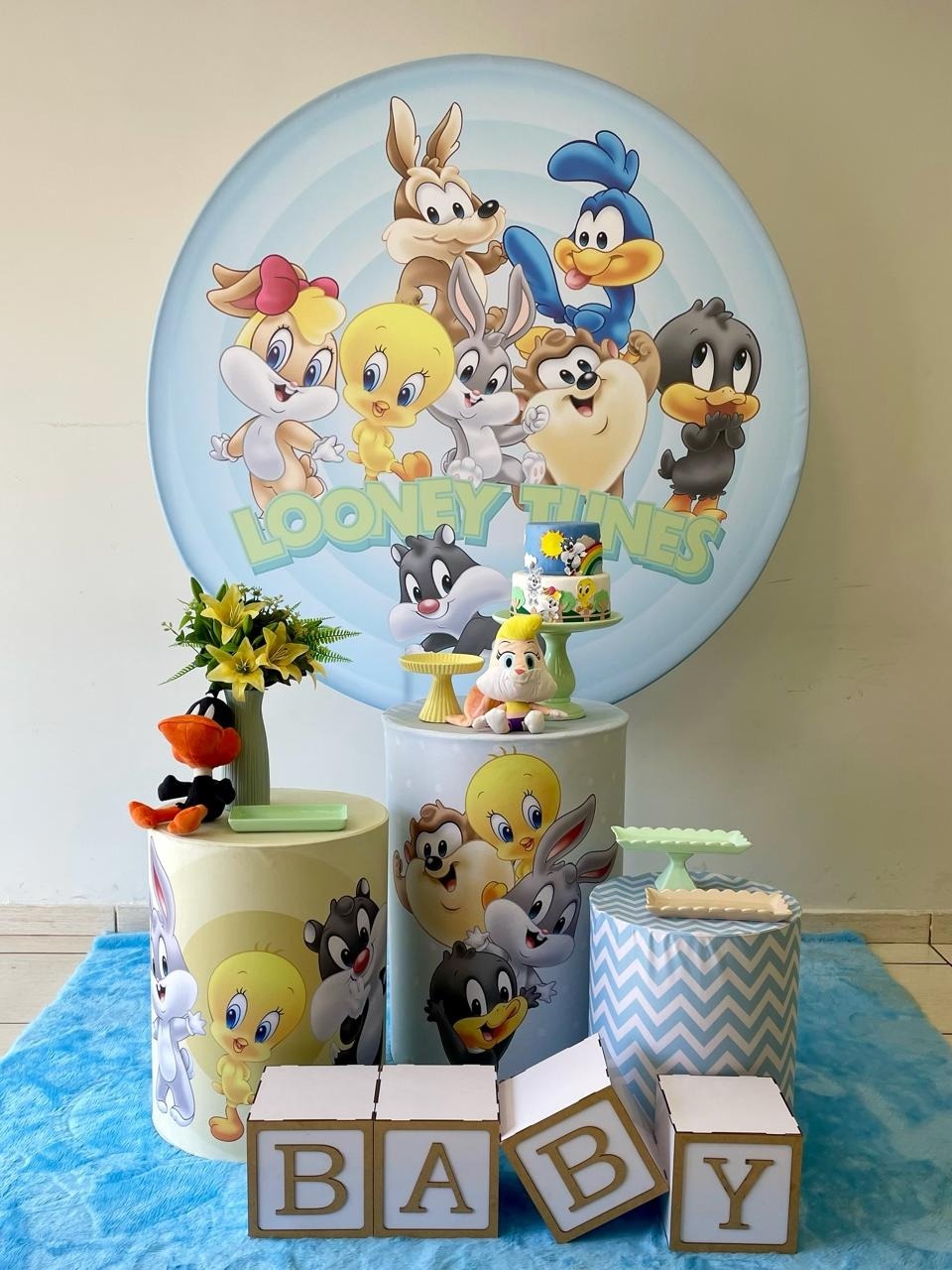 Kit Baby Looney Tunes 2 - Cantinho Da Alegria Festas