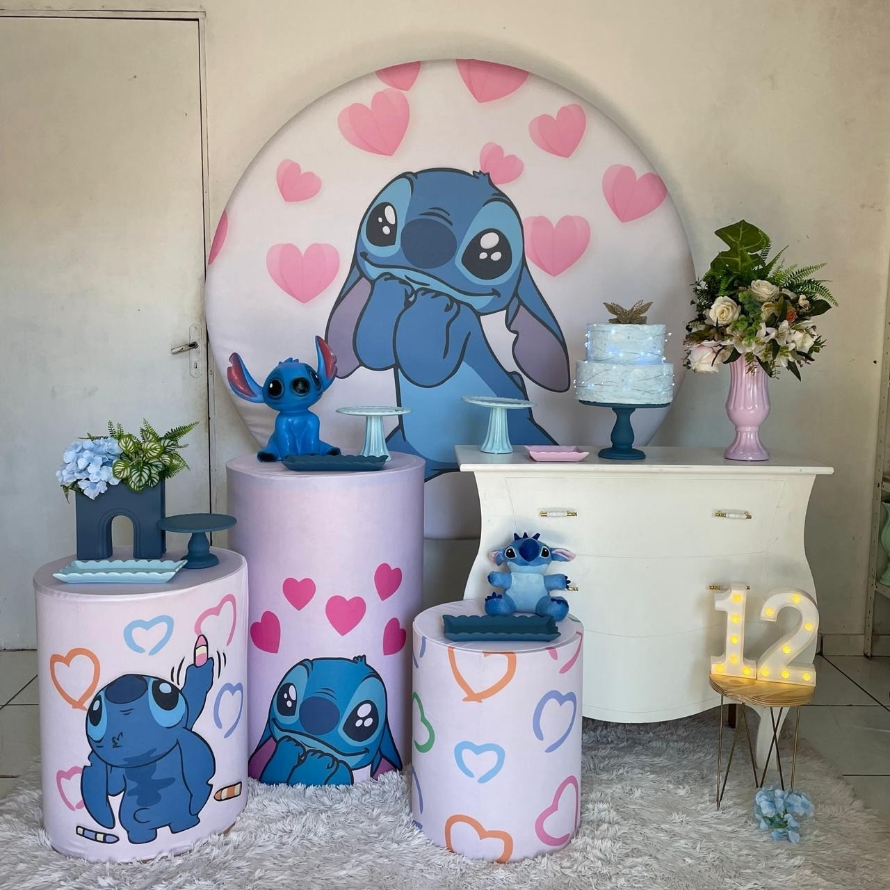 Kit Stitch 2.0 Com Balões de Brinde - Cantinho Da Alegria Festas