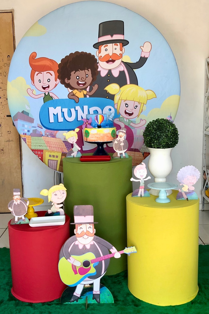 Kit Mundo Bita - Cantinho Da Alegria Festas