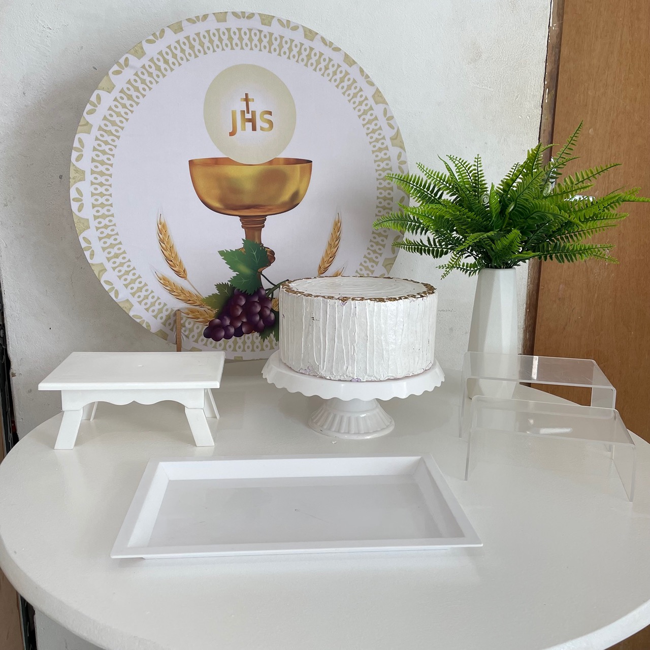 Mini Kit Eucaristia - Cantinho Da Alegria Festas