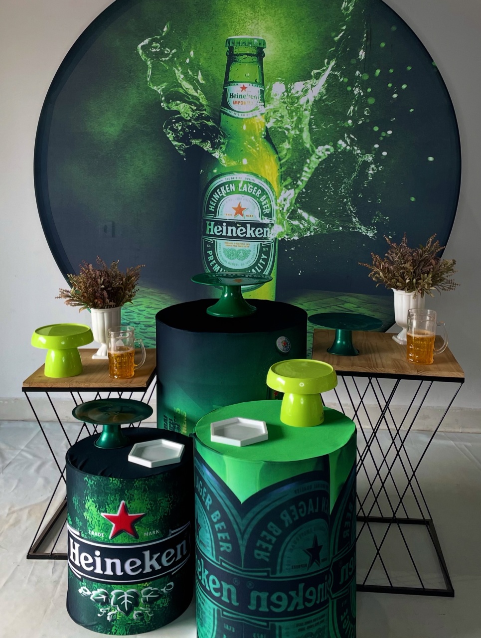 Kit Prata - Heineken  - DLUARTS DECORAÇÕES E EVENTOS