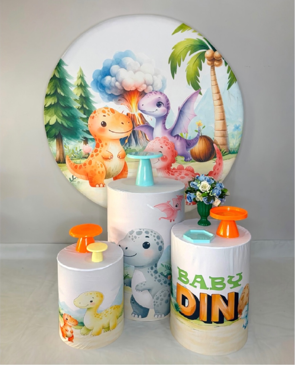 Kit Bronze - Dino Bany - DLUARTS DECORAÇÕES E EVENTOS