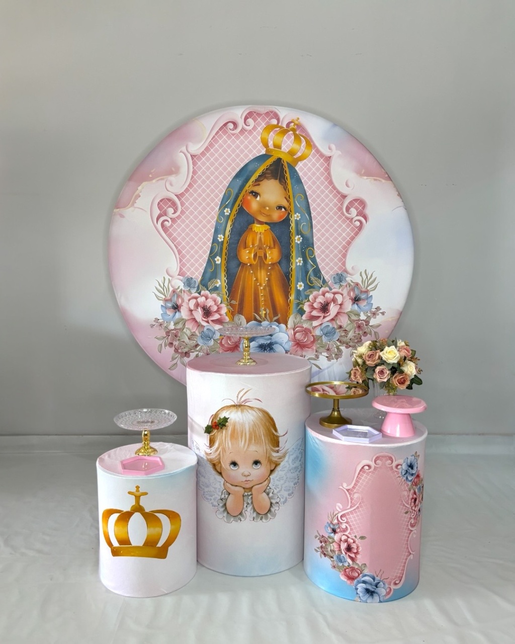 Kit Bronze - Nossa Senhora - DLUARTS DECORAÇÕES E EVENTOS