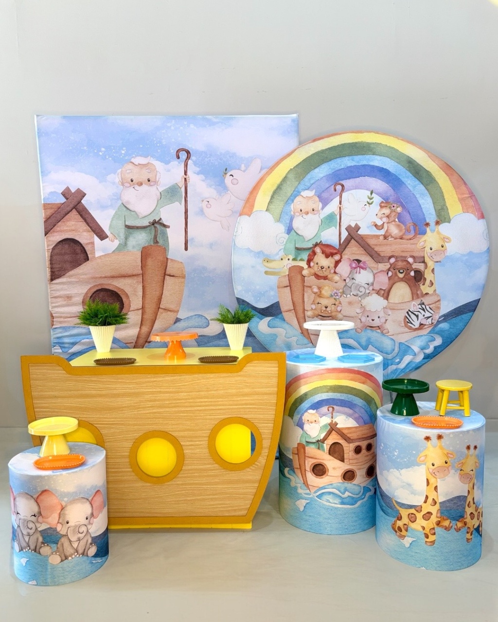 Kit Ouro - Arca de Noé - DLUARTS DECORAÇÕES E EVENTOS