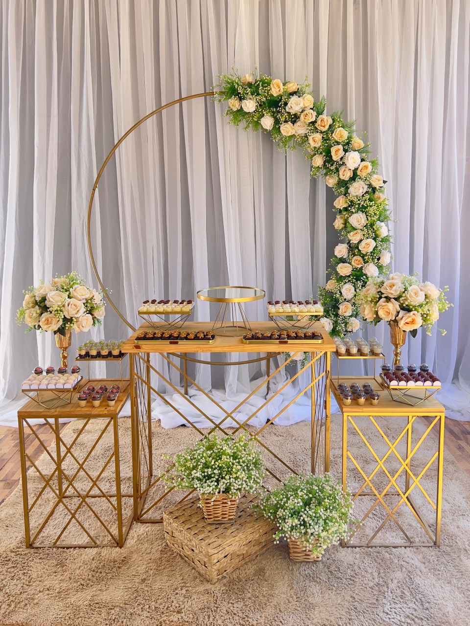 Kit Casamento Luxo 1 - Composição - DLUARTS DECORAÇÕES E EVENTOS
