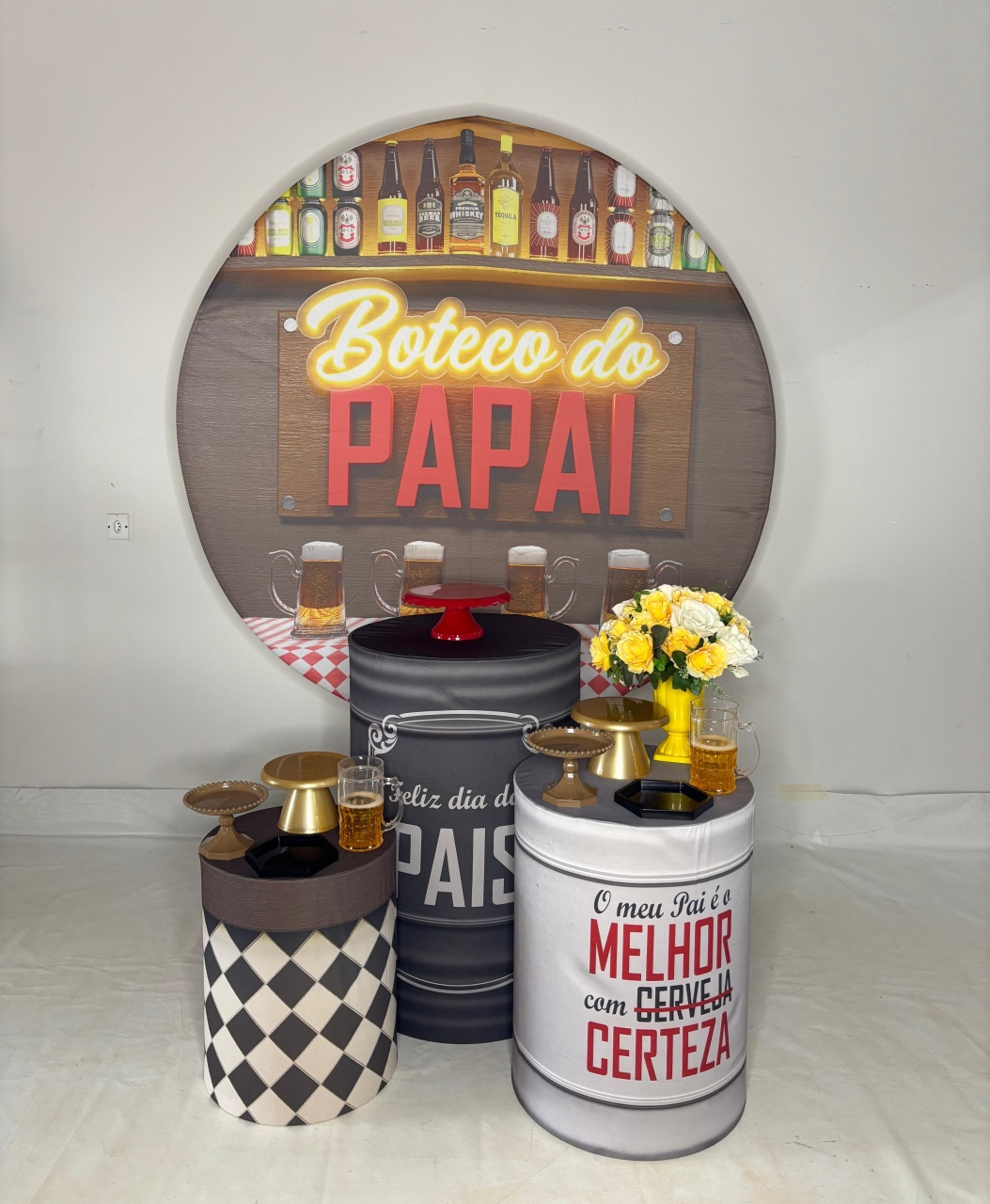 Kit Bronze - Boteco Do Papai   - DLUARTS DECORAÇÕES E EVENTOS