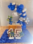 Kit Personalizado -Azul E Prata - imagem 1