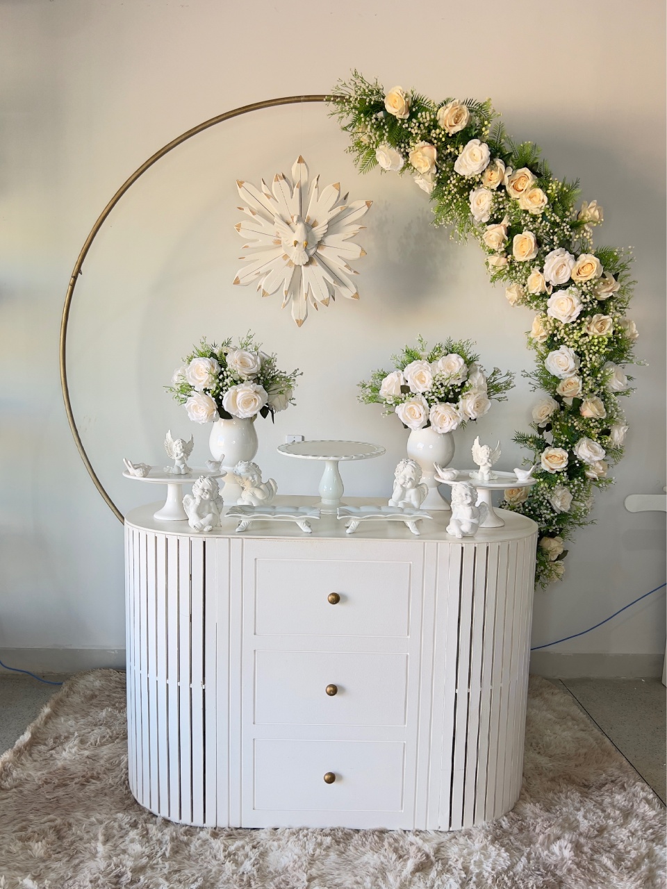 Kit Batizado Luxo 3 - Composição - DLUARTS DECORAÇÕES E EVENTOS