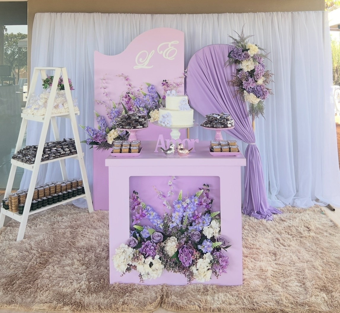 Kit Lilás - Composição - DLUARTS DECORAÇÕES E EVENTOS