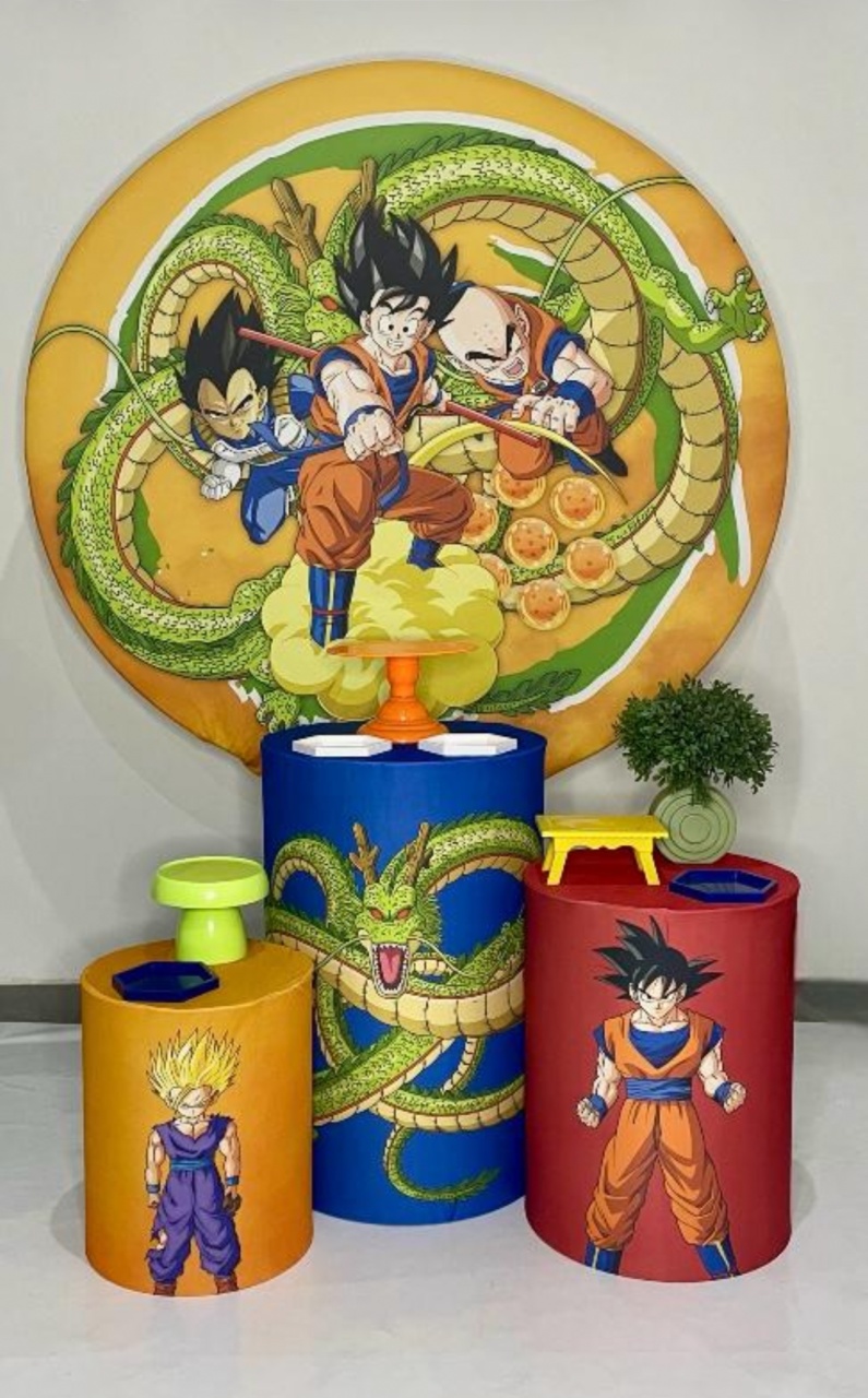 Kit Bronze - Dragon Ball Z   - DLUARTS DECORAÇÕES E EVENTOS