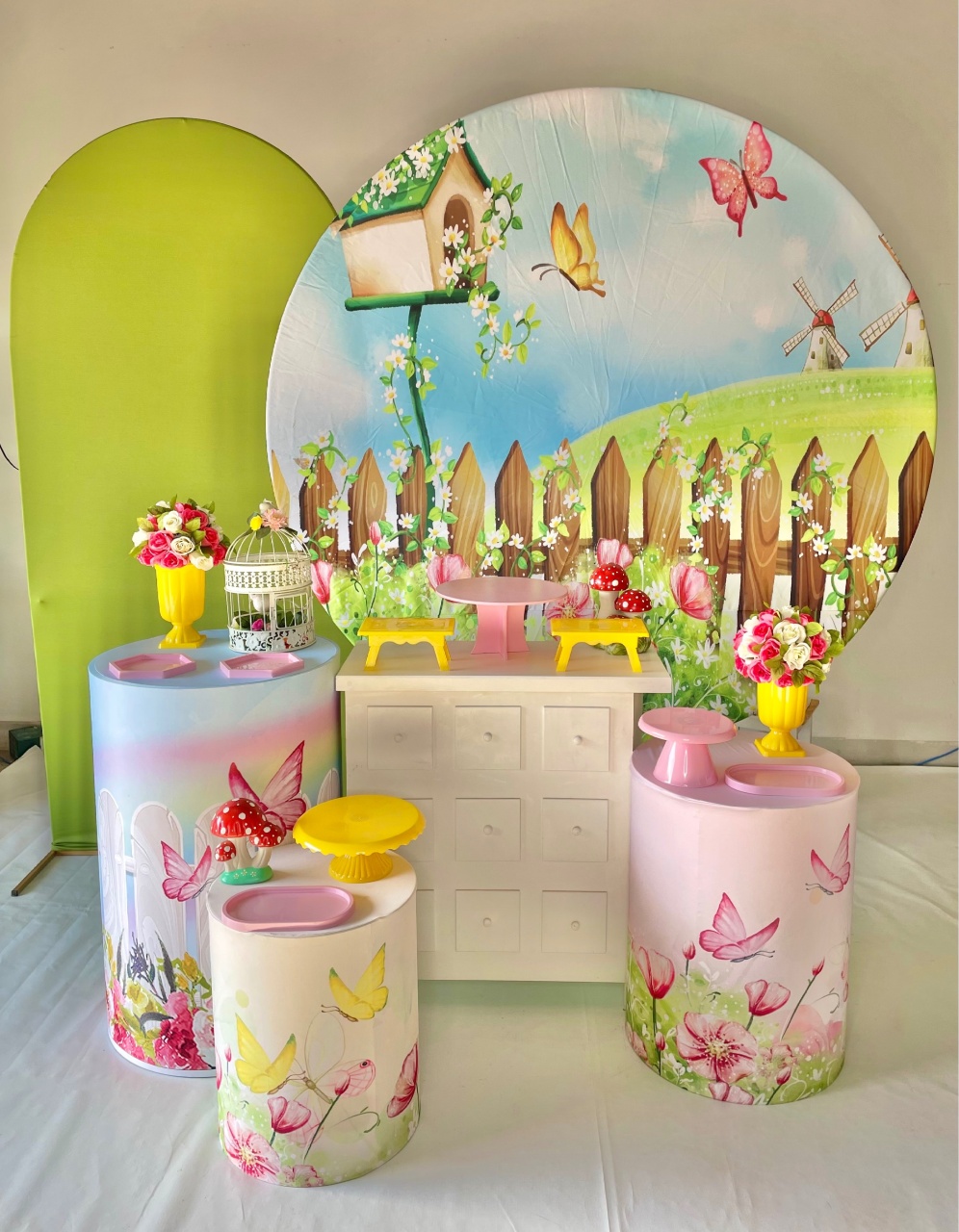 Kit Ourom - Jardim Verde - DLUARTS DECORAÇÕES E EVENTOS