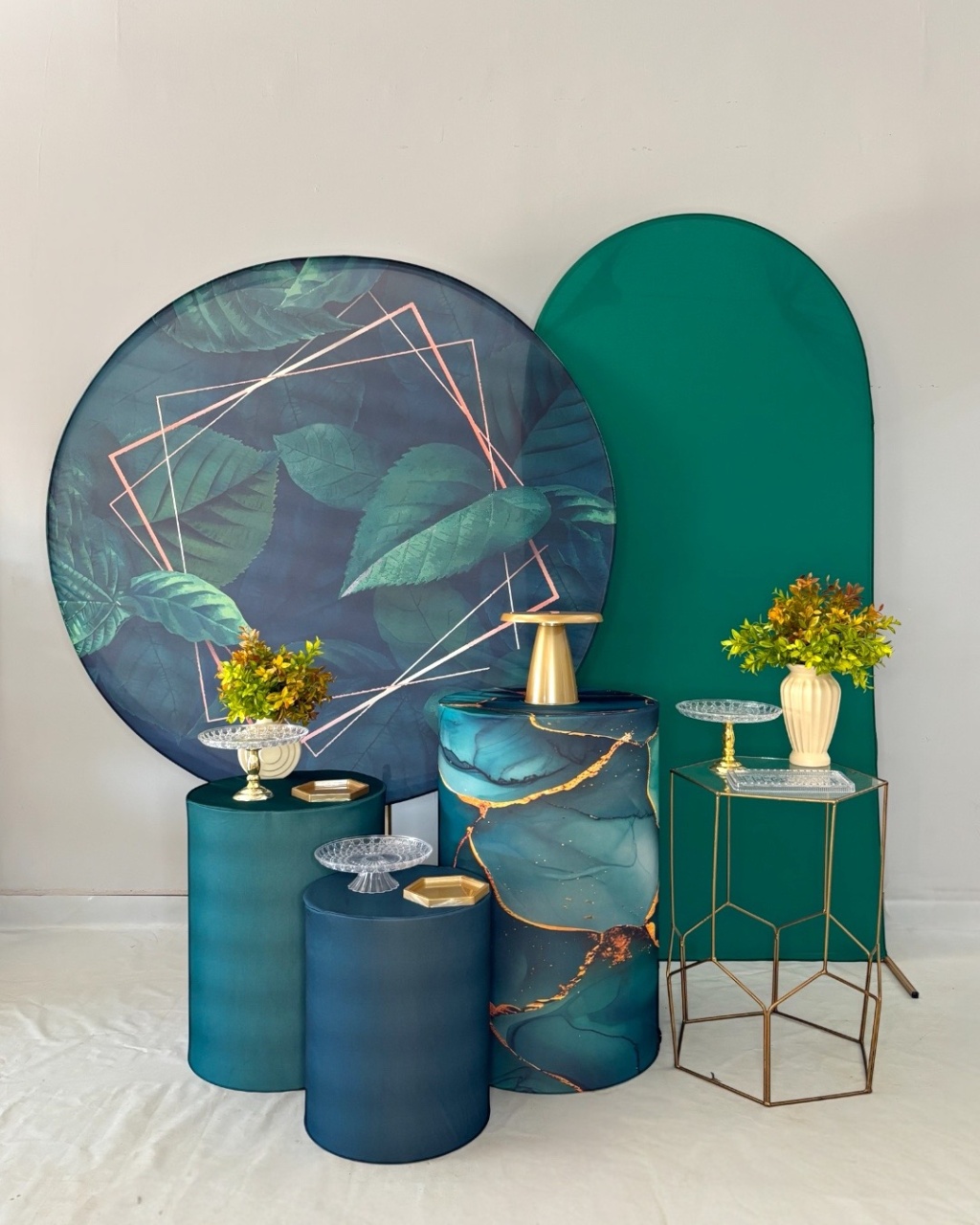Kit Ouro - Folhagens  - DLUARTS DECORAÇÕES E EVENTOS