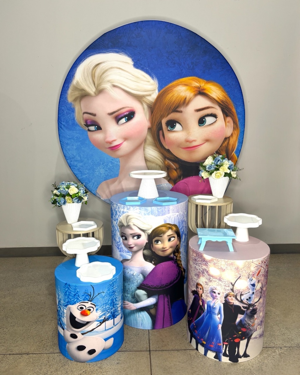 Kit Prata - Frozen - DLUARTS DECORAÇÕES E EVENTOS