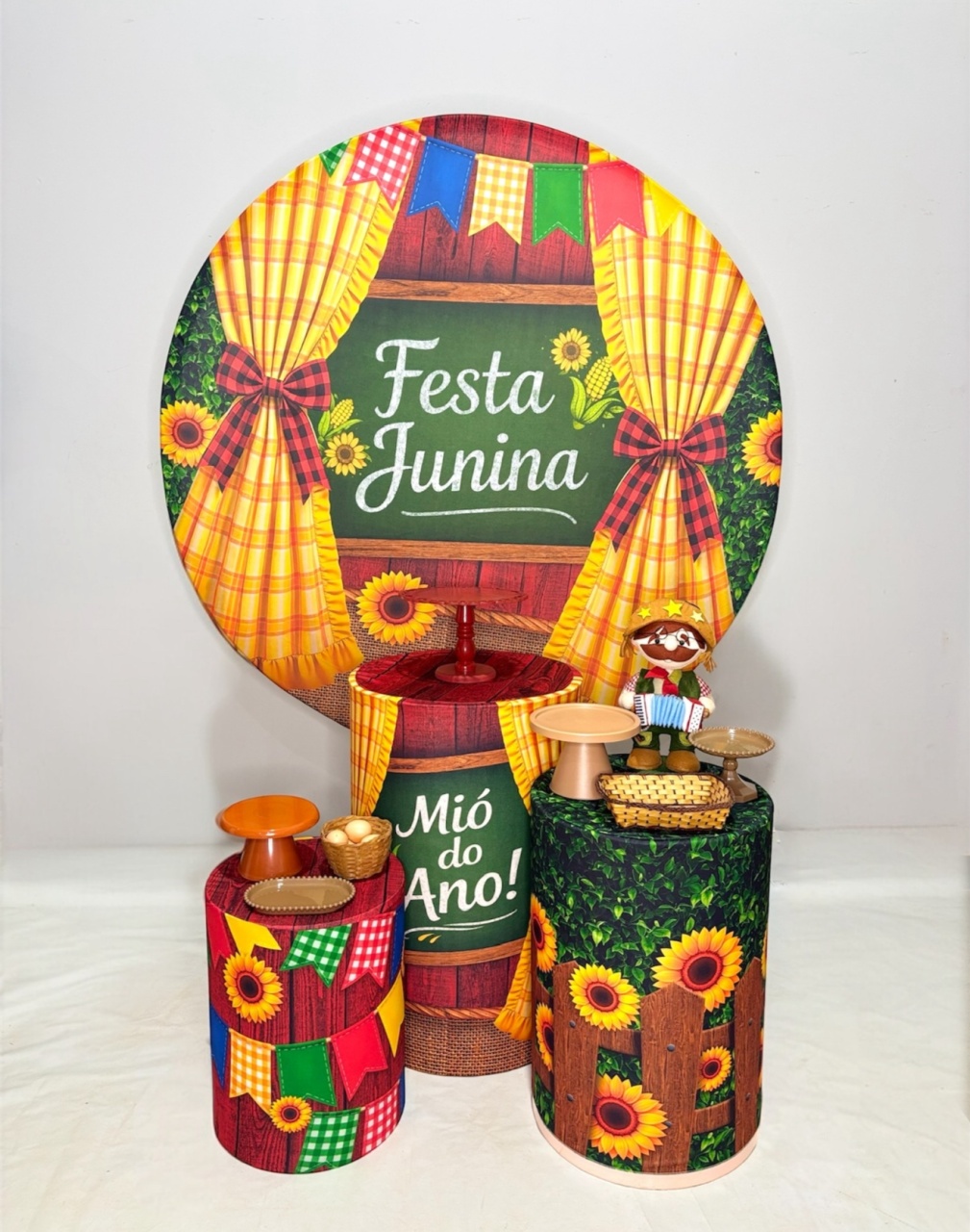 Kit Bronze - Festa Junina 3 Murro Ingles - DLUARTS DECORAÇÕES E EVENTOS