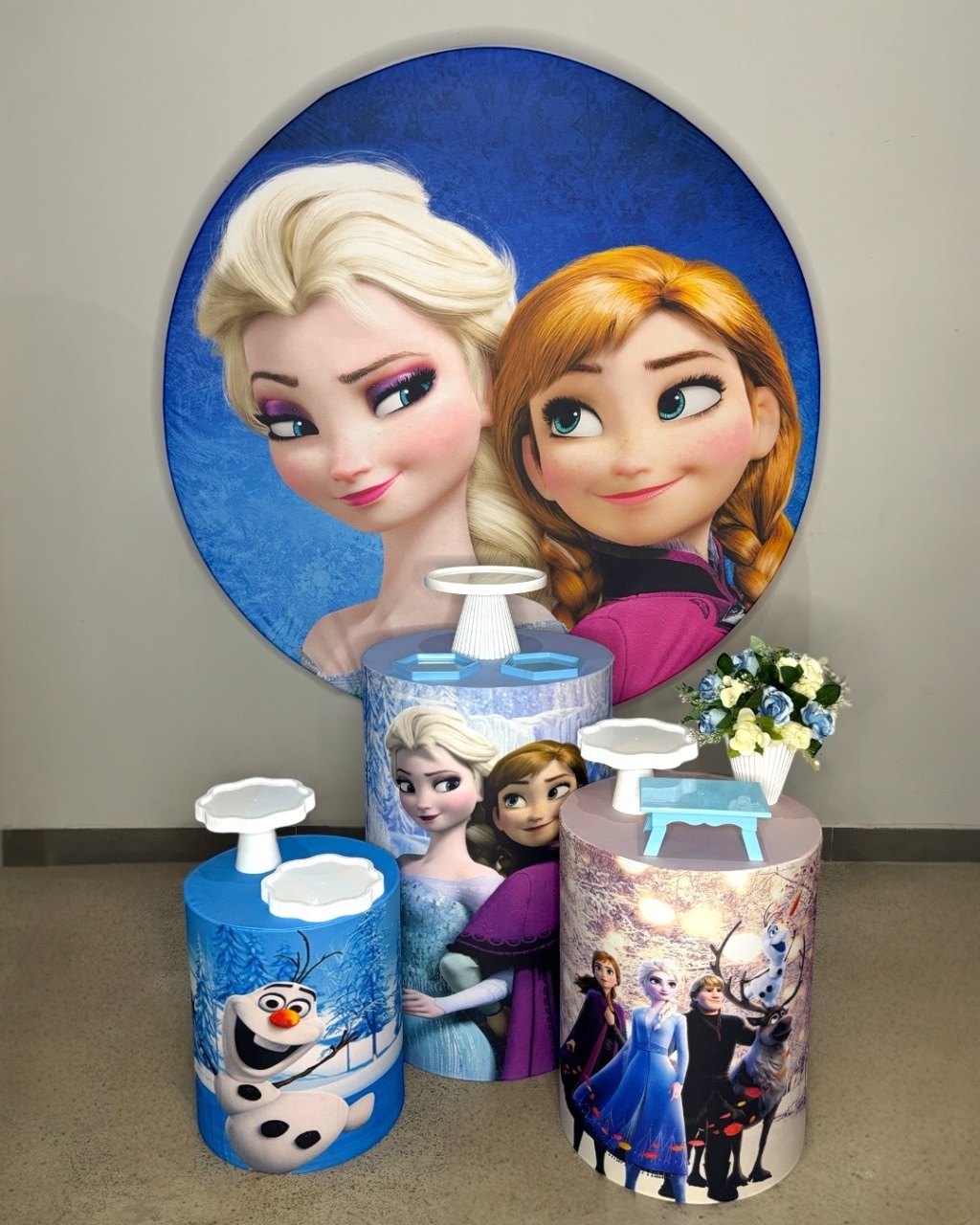 Kit Bronze - Frozen - DLUARTS DECORAÇÕES E EVENTOS